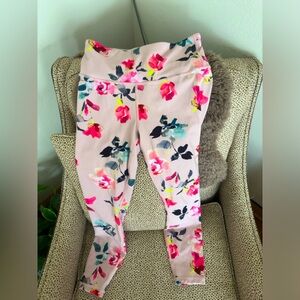 EUC Athleta floral leggings